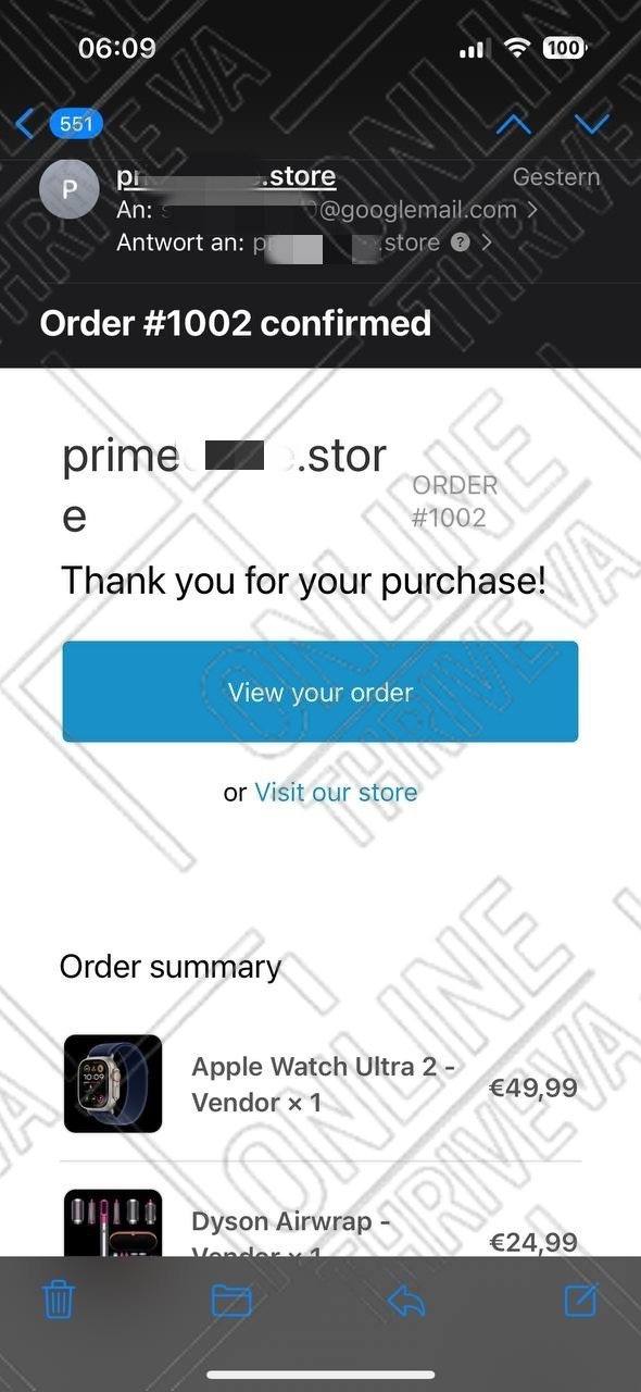 E commerce store management