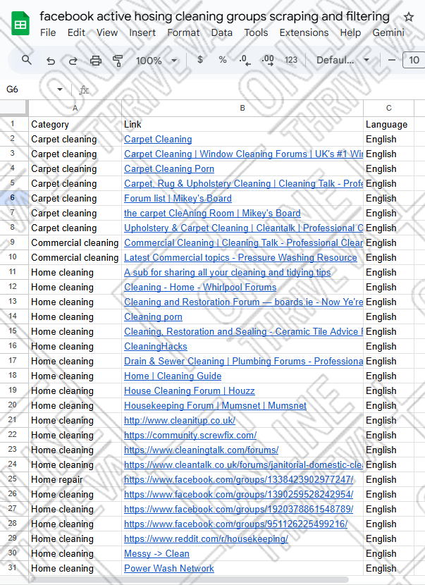 facebook groups scraping